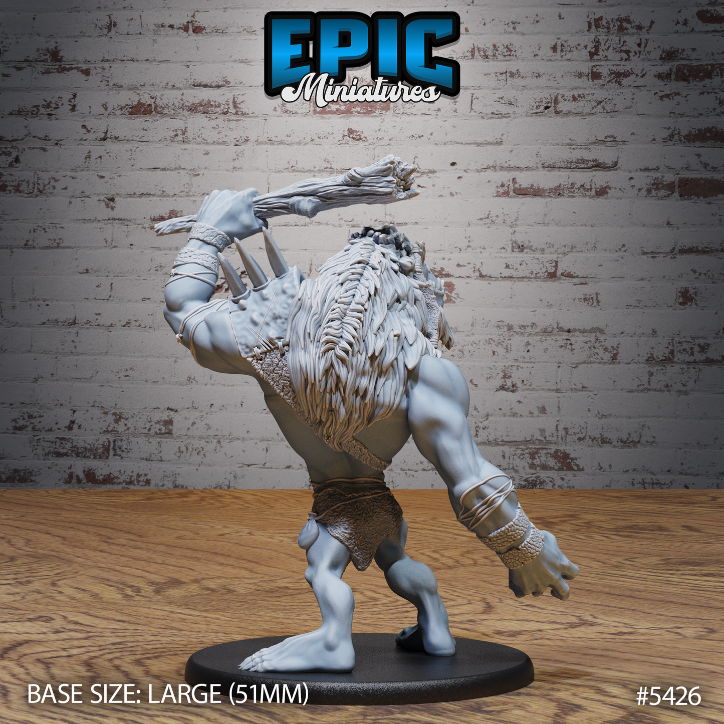 Longneck Troll (3 Variants Available) - Epic Miniatures