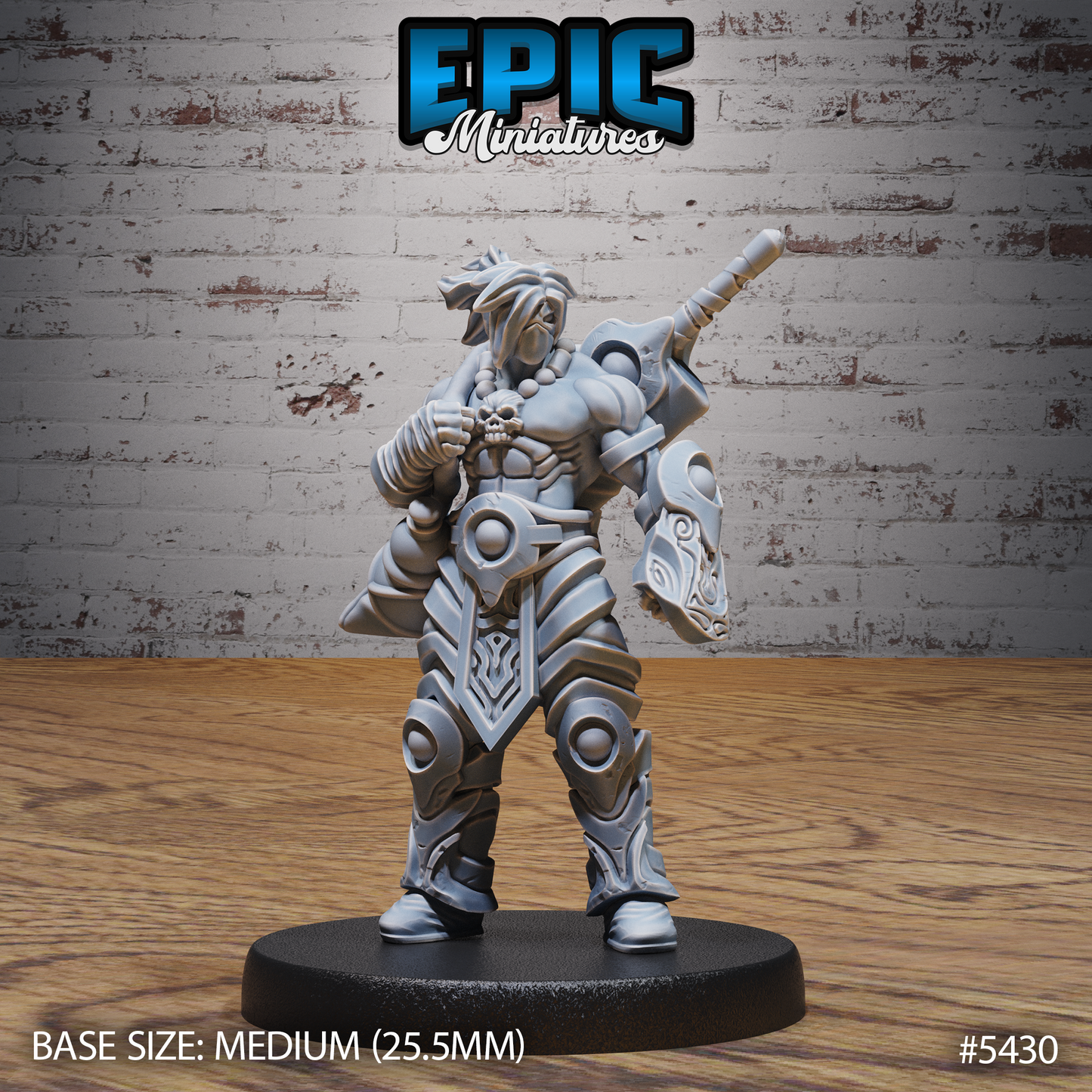 Masked Headhunter (3 Variants Available) - Epic Miniatures