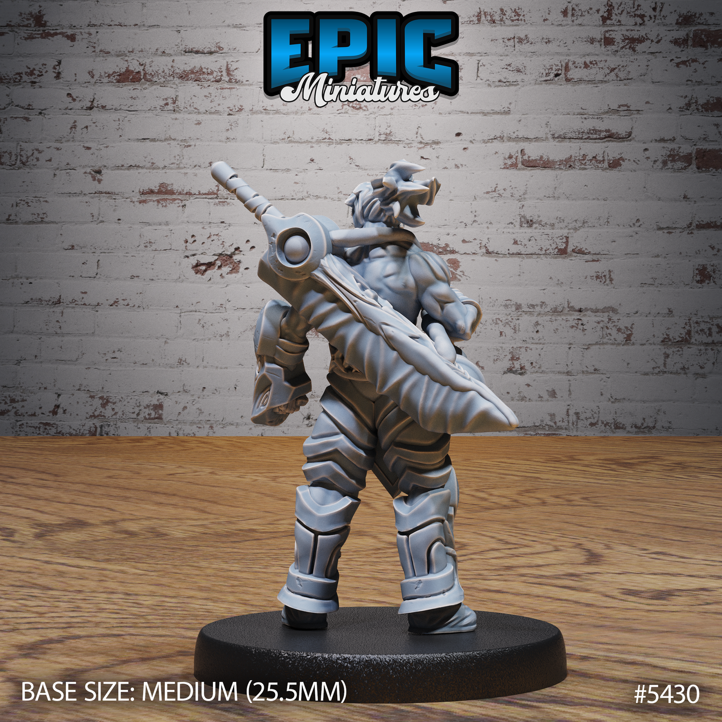 Masked Headhunter (3 Variants Available) - Epic Miniatures
