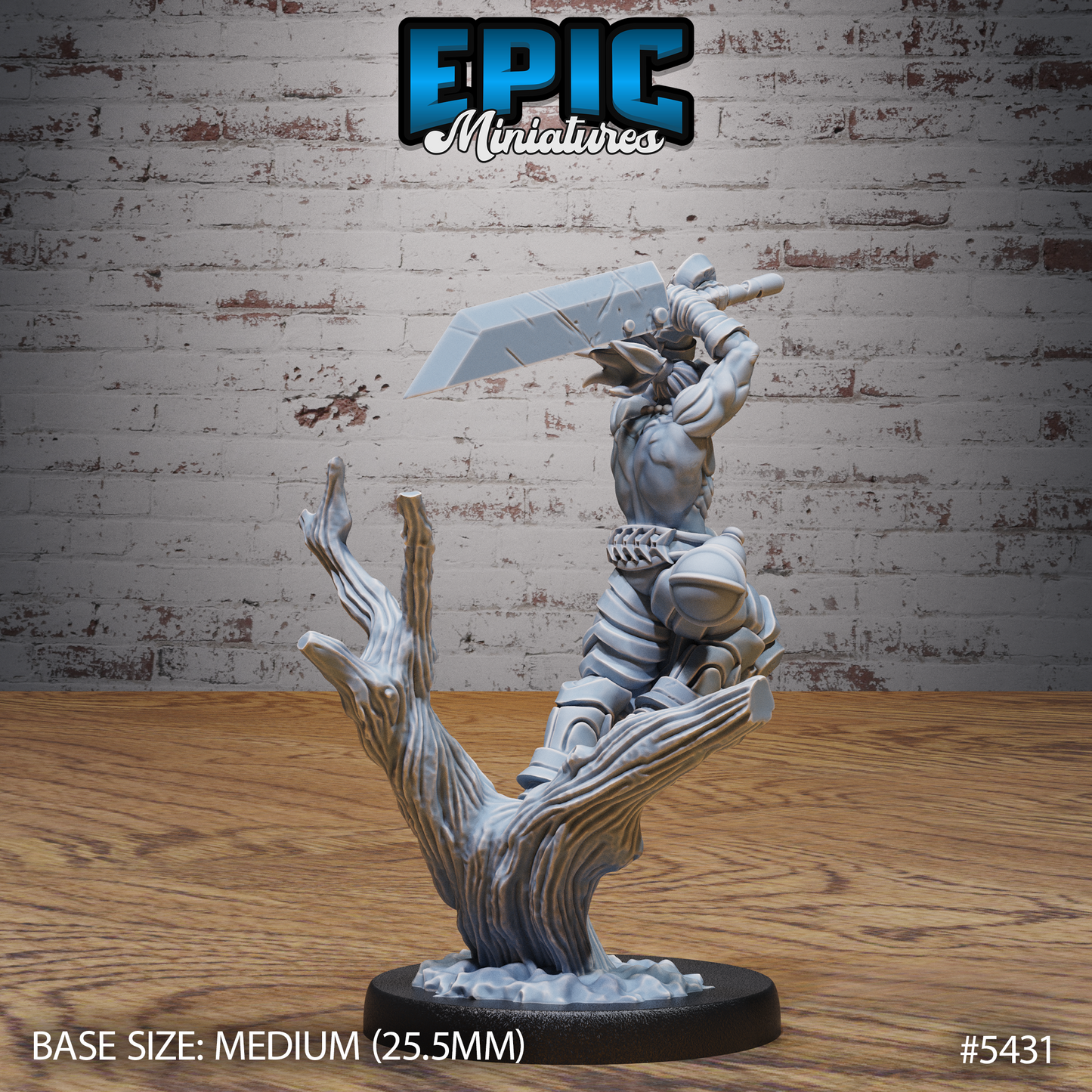 Masked Headhunter (3 Variants Available) - Epic Miniatures