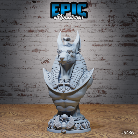 Anubis God Bust - Epic Miniatures