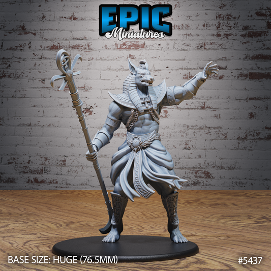 Anubis God Avatar, Set 2 (3 Variants Available) - Epic Miniatures