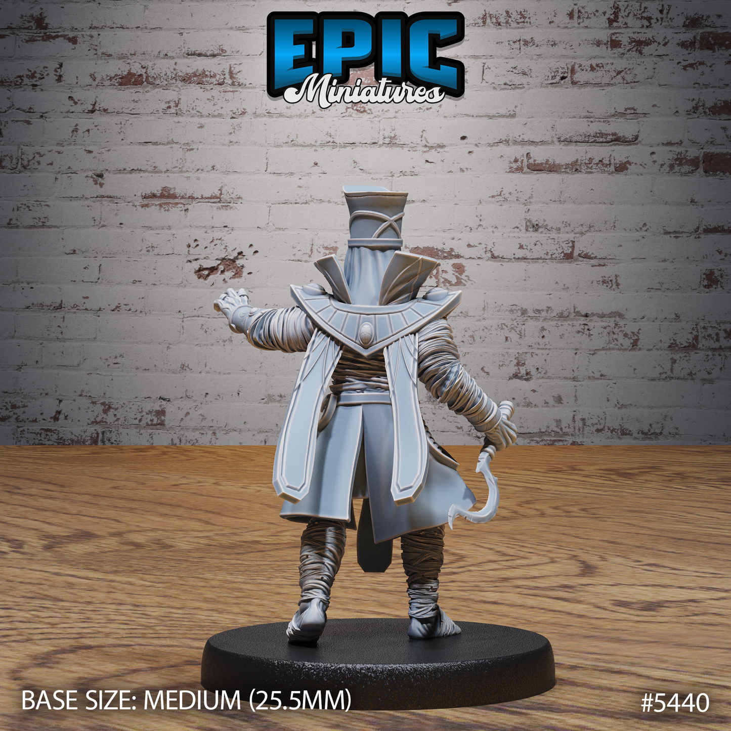 Mummy Lord (3 Variants Available) - Epic Miniatures