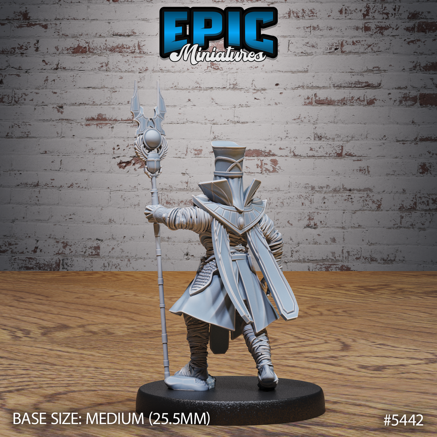 Mummy Lord (3 Variants Available) - Epic Miniatures