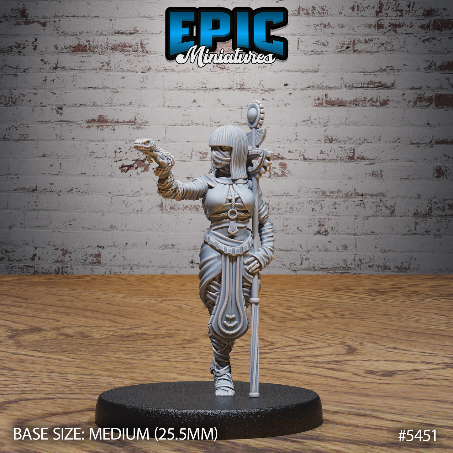 Mummy Amy Set 2 (4 Variants Available) - Epic Miniatures