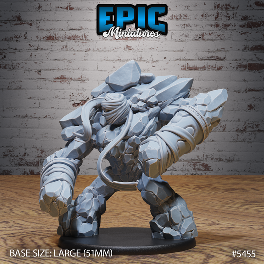 Desert Golem (3 Variants Available) - Epic Miniatures