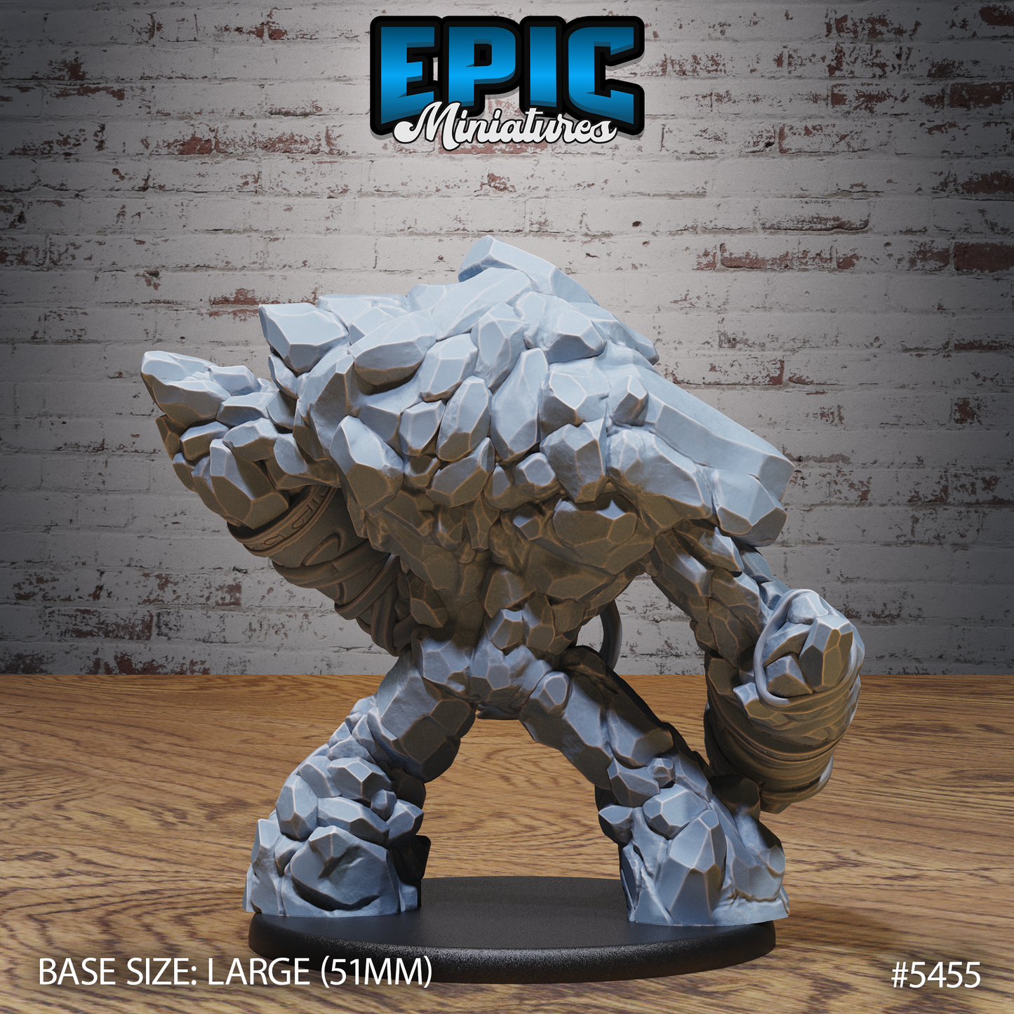 Desert Golem (3 Variants Available) - Epic Miniatures