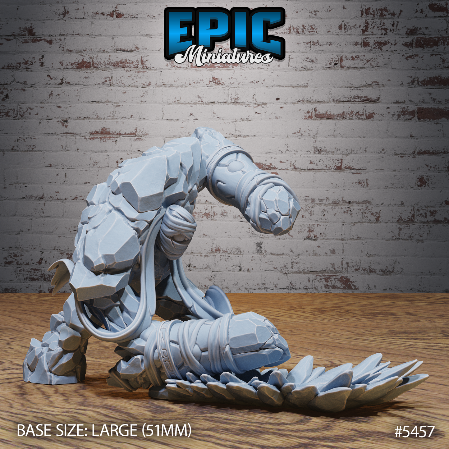 Desert Golem (3 Variants Available) - Epic Miniatures