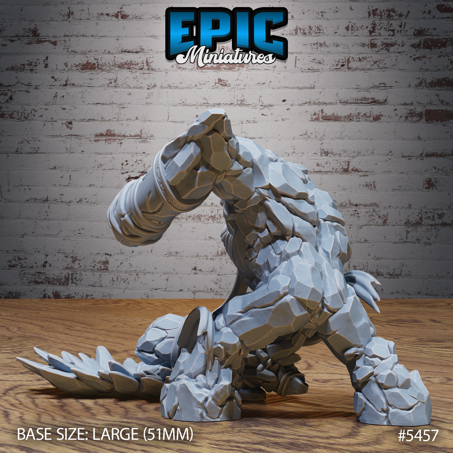 Desert Golem (3 Variants Available) - Epic Miniatures