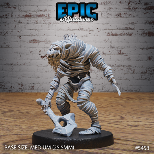 Gnoll Mummy (3 Variants Available) - Epic Miniatures