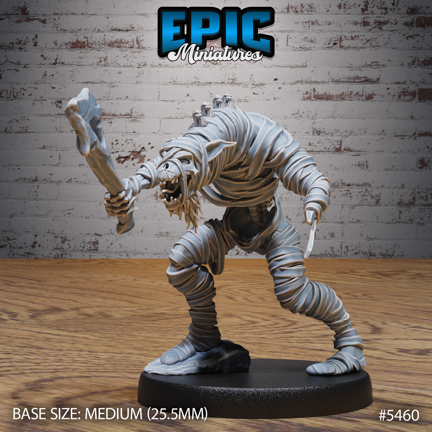 Gnoll Mummy (3 Variants Available) - Epic Miniatures