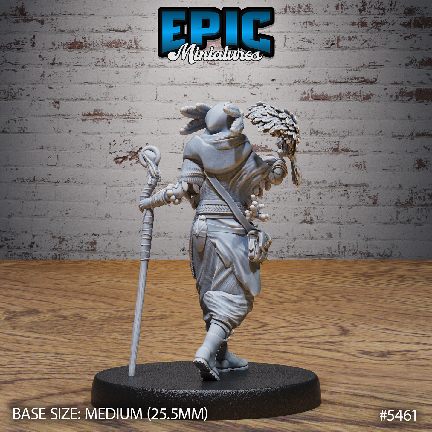 Desert Druid (3 Variants Available) - Epic Miniatures