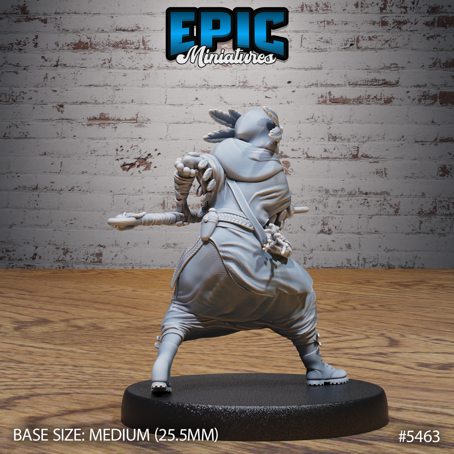Desert Druid (3 Variants Available) - Epic Miniatures