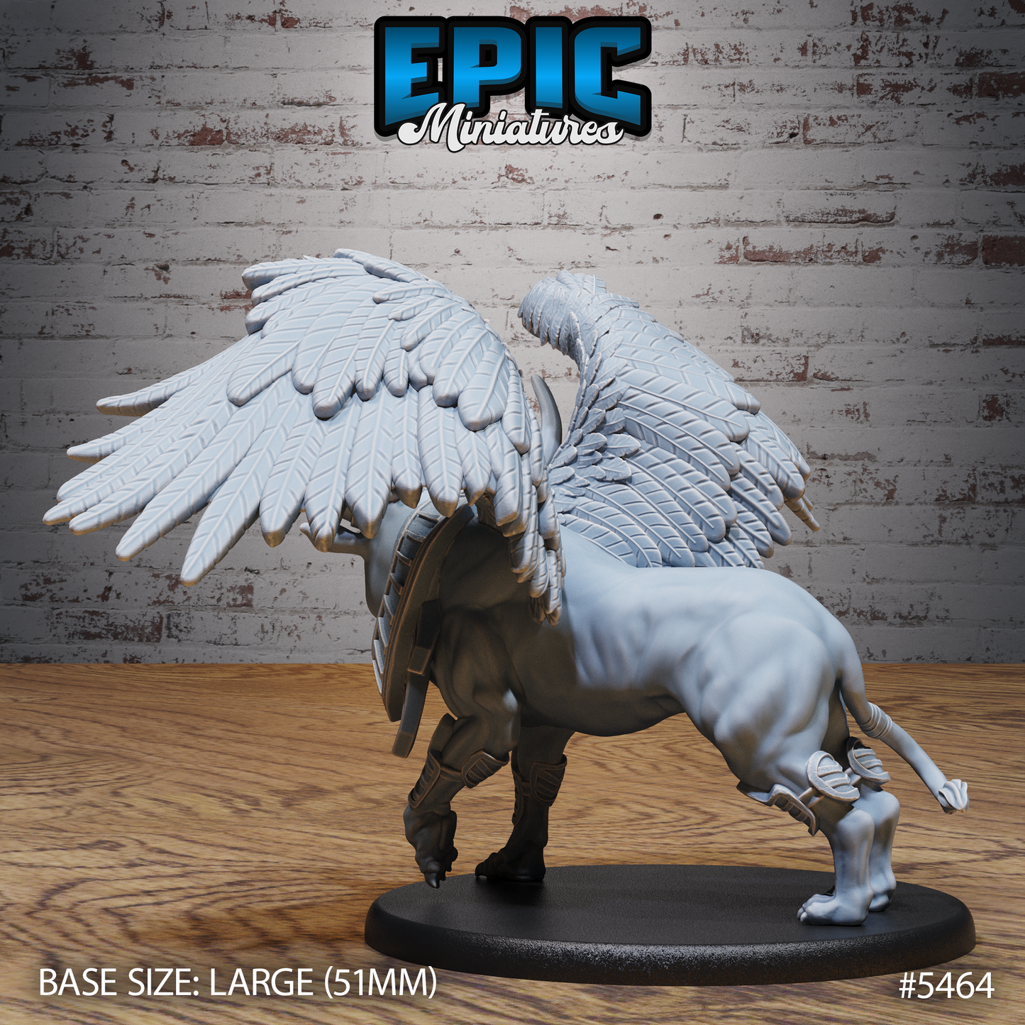 Winged Bull Beast (3 Variants) - Epic Miniatures