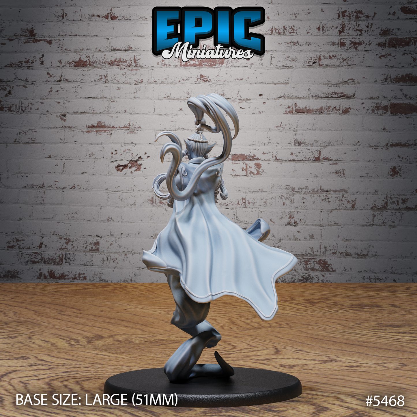 Djinni Female (3 Variants Available) - Epic Miniatures