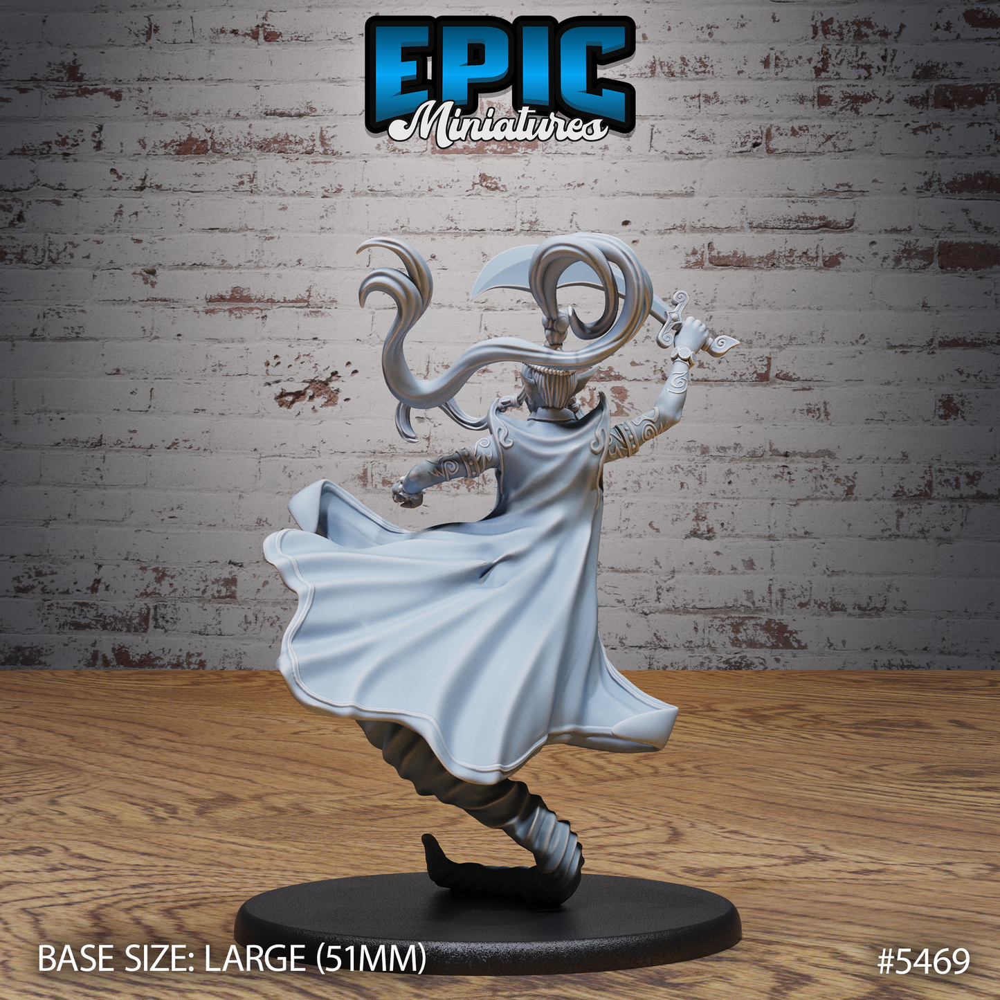 Djinni Female (3 Variants Available) - Epic Miniatures