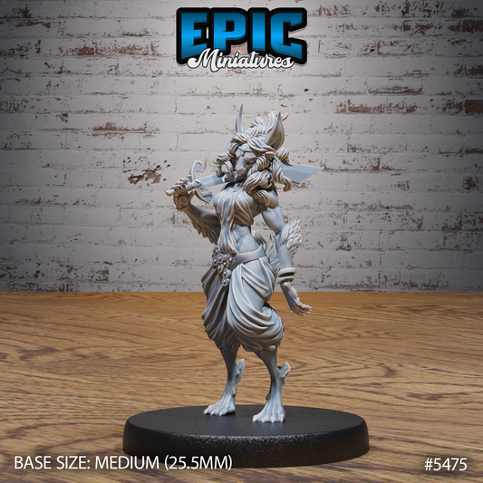 Lynx Folk Dancer (3 Variants Available) - Epic Miniatures