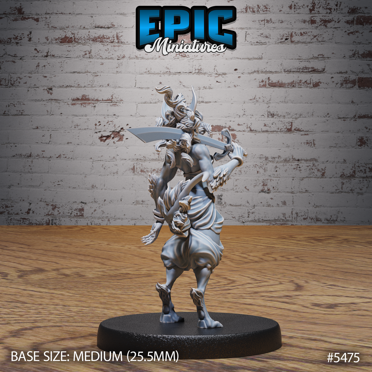 Lynx Folk Dancer (3 Variants Available) - Epic Miniatures