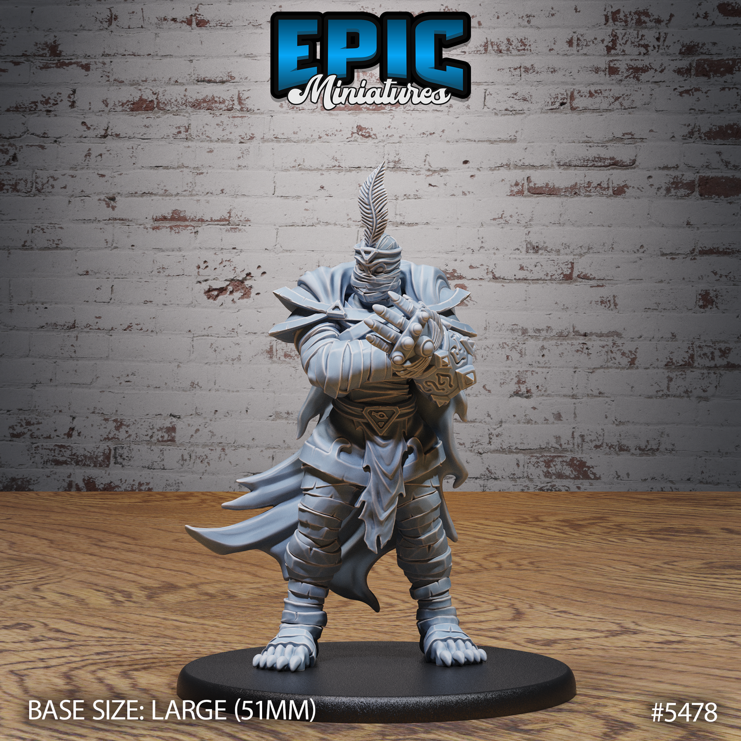 Mummy Champion (3 Variants Available) - Epic Miniatures