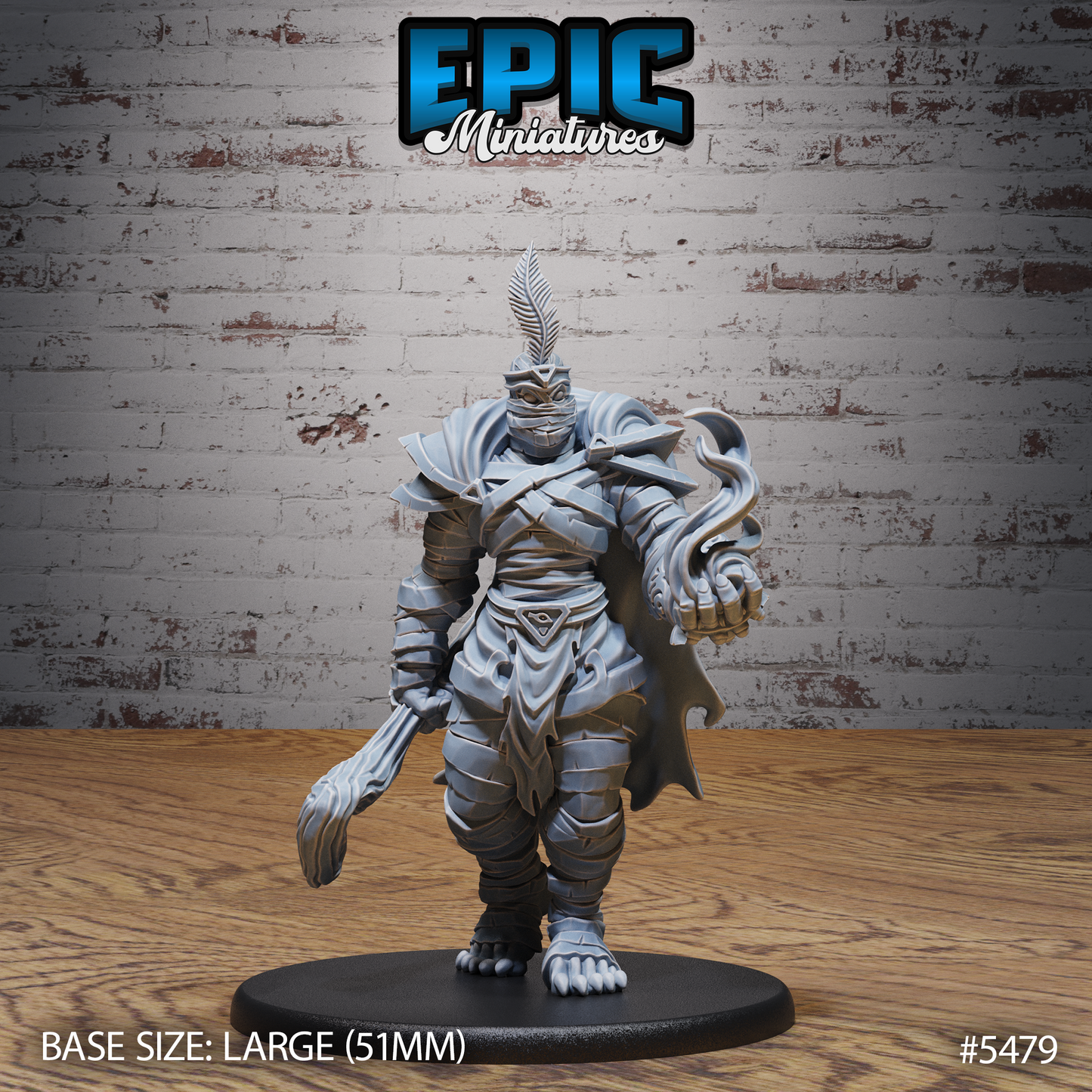 Mummy Champion (3 Variants Available) - Epic Miniatures