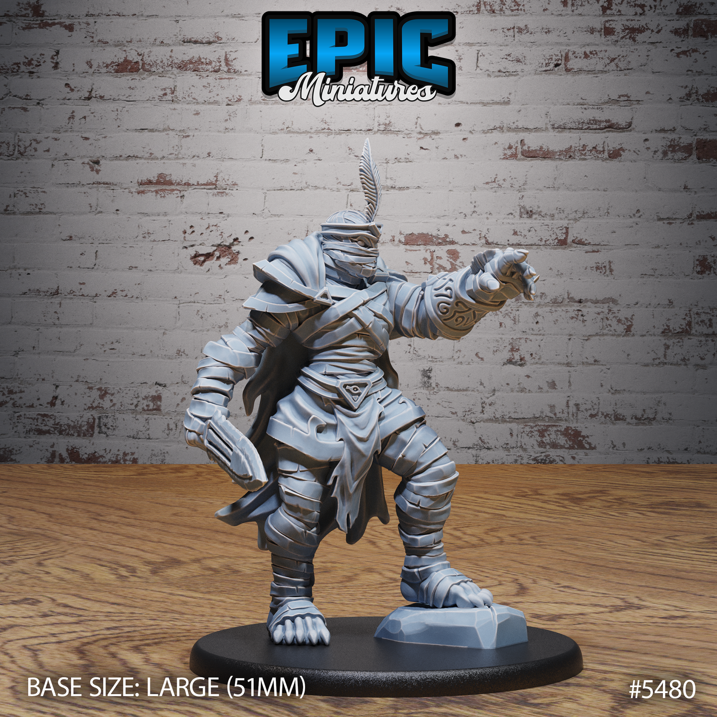 Mummy Champion (3 Variants Available) - Epic Miniatures