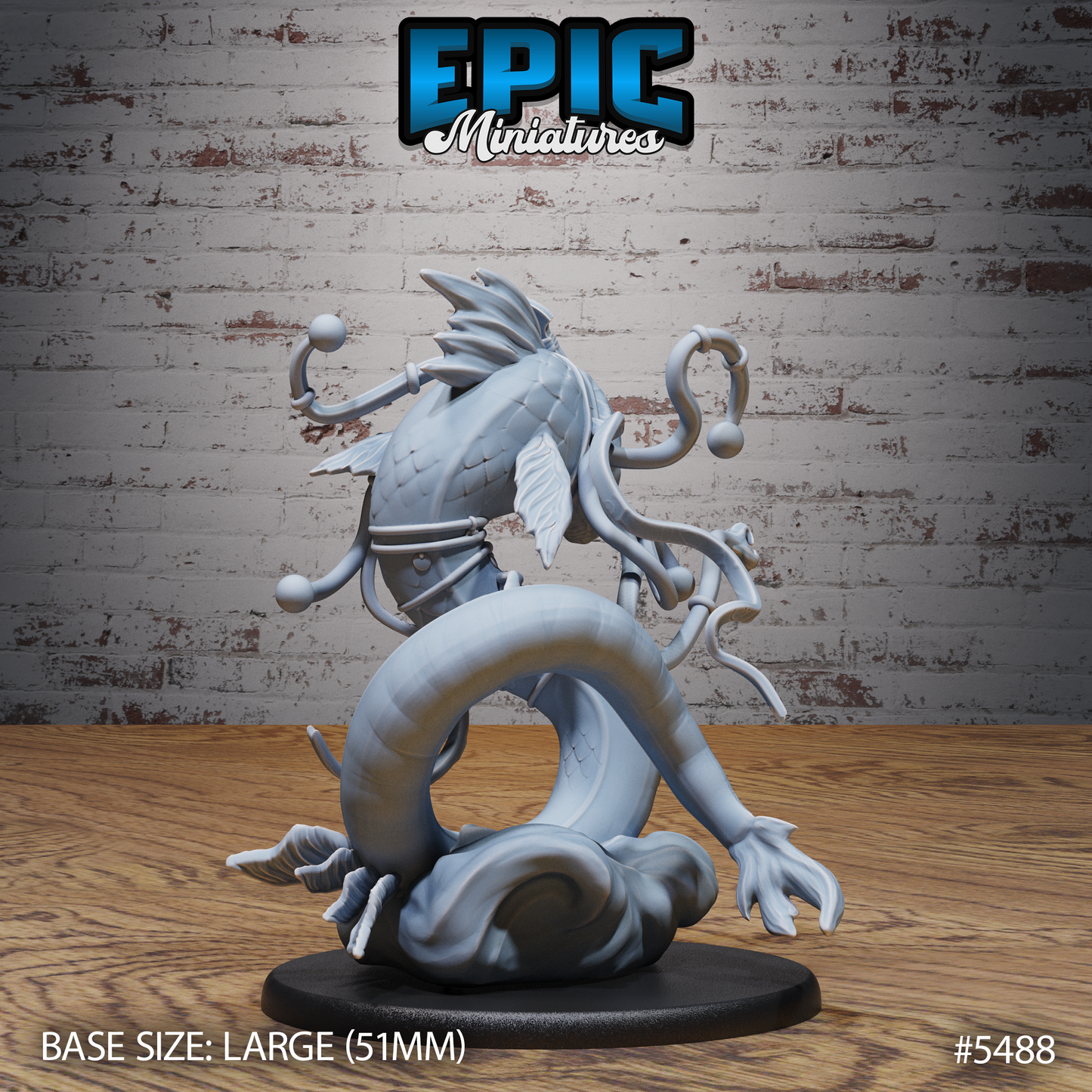 Deep Sea Eel (3 Variants Available) - Epic Miniatures