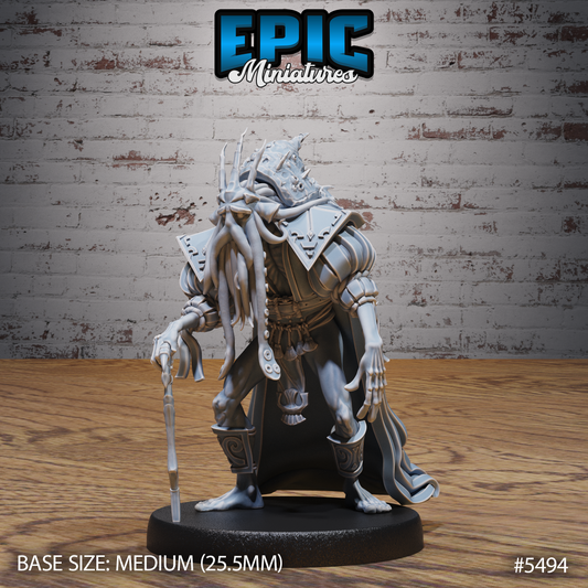 Fishfolk Monarch (3 Variants Available) - Epic Miniatures