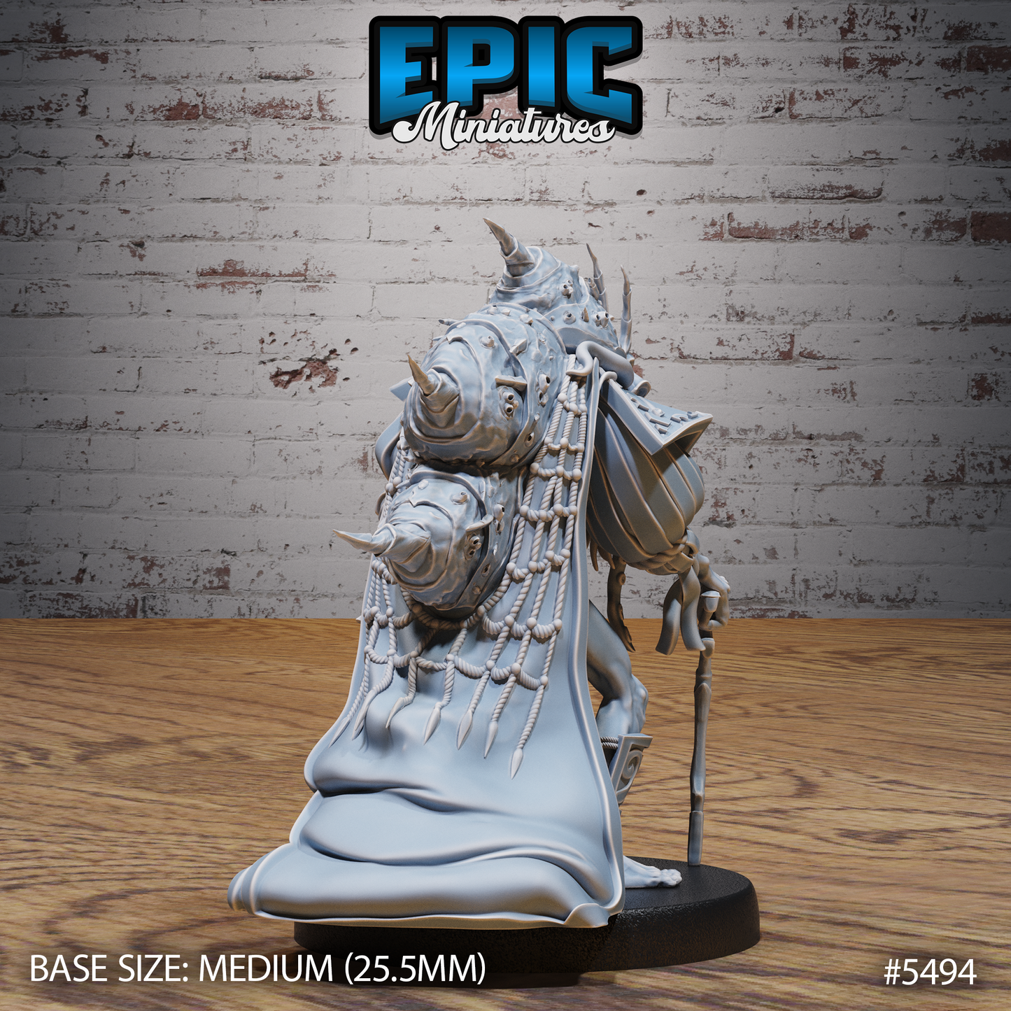 Fishfolk Monarch (3 Variants Available) - Epic Miniatures