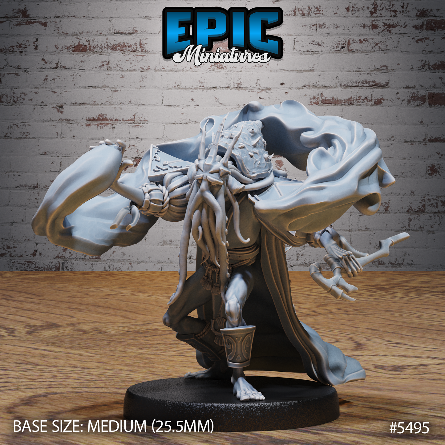 Fishfolk Monarch (3 Variants Available) - Epic Miniatures