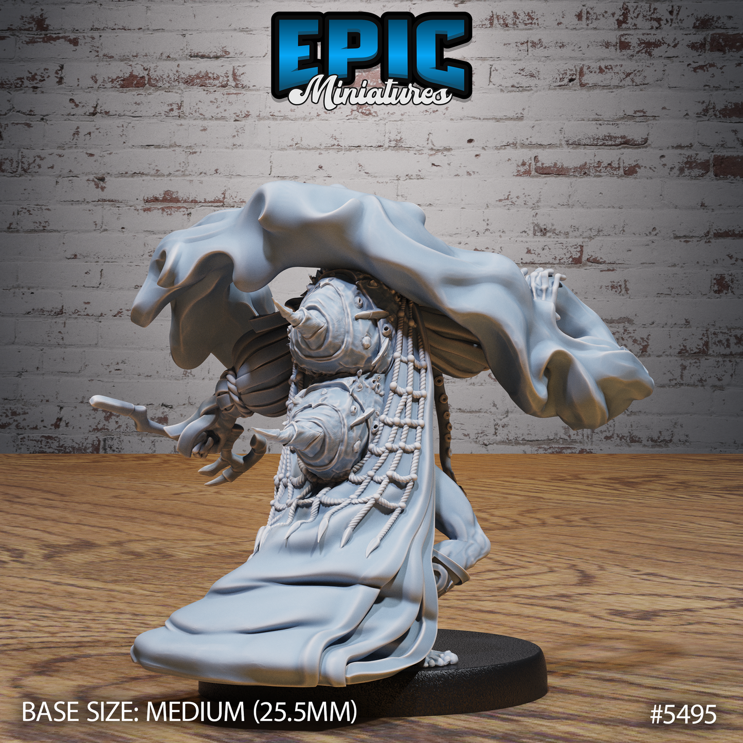 Fishfolk Monarch (3 Variants Available) - Epic Miniatures