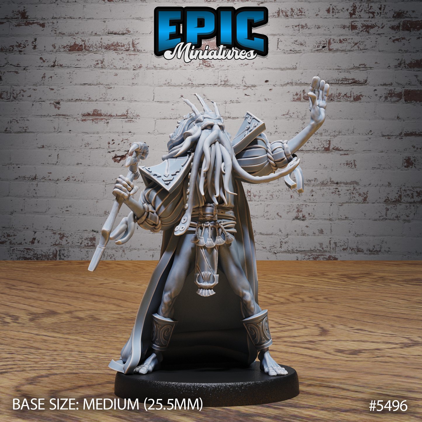 Fishfolk Monarch (3 Variants Available) - Epic Miniatures