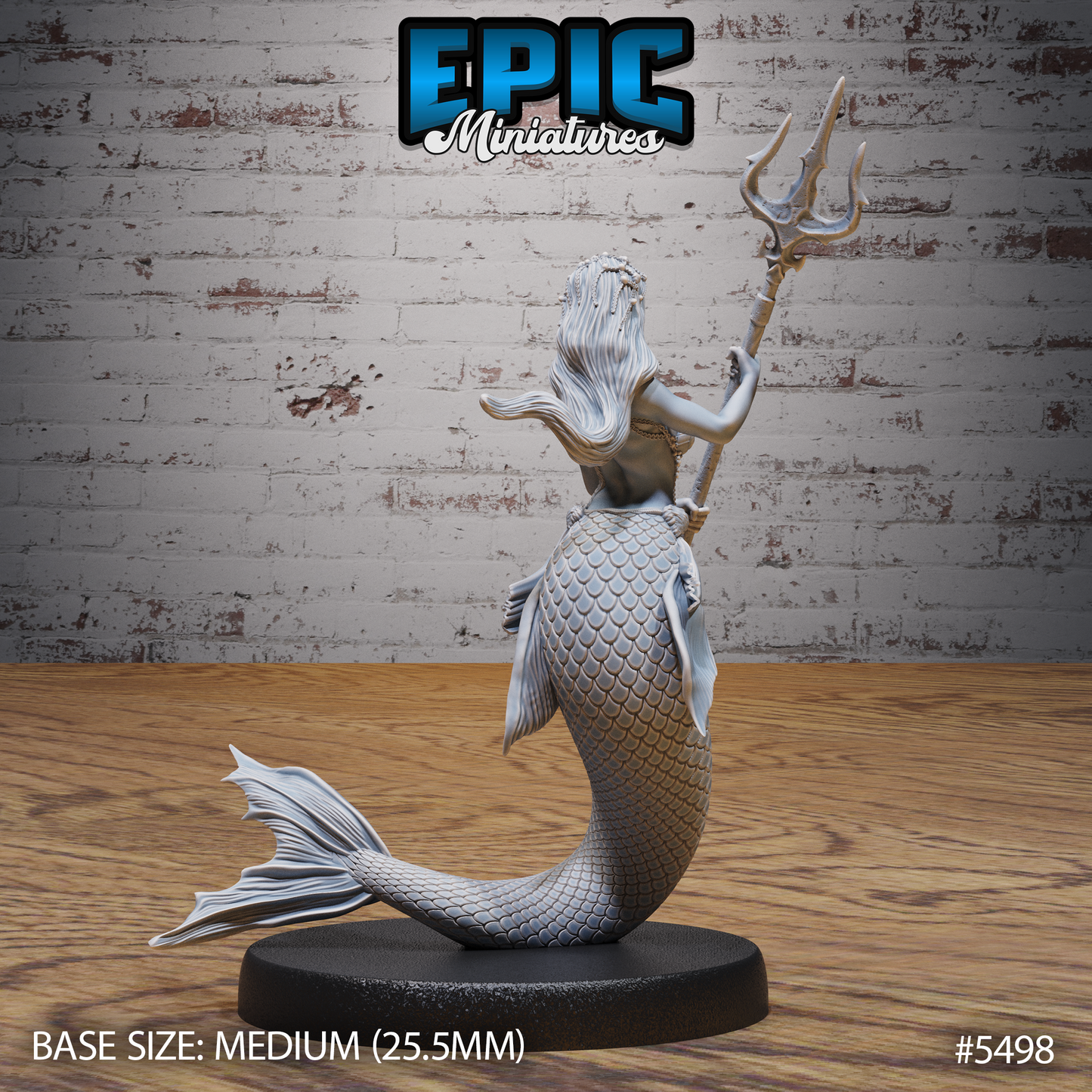 Mermaid, Classic (3 Variants Available) - Epic Miniatures