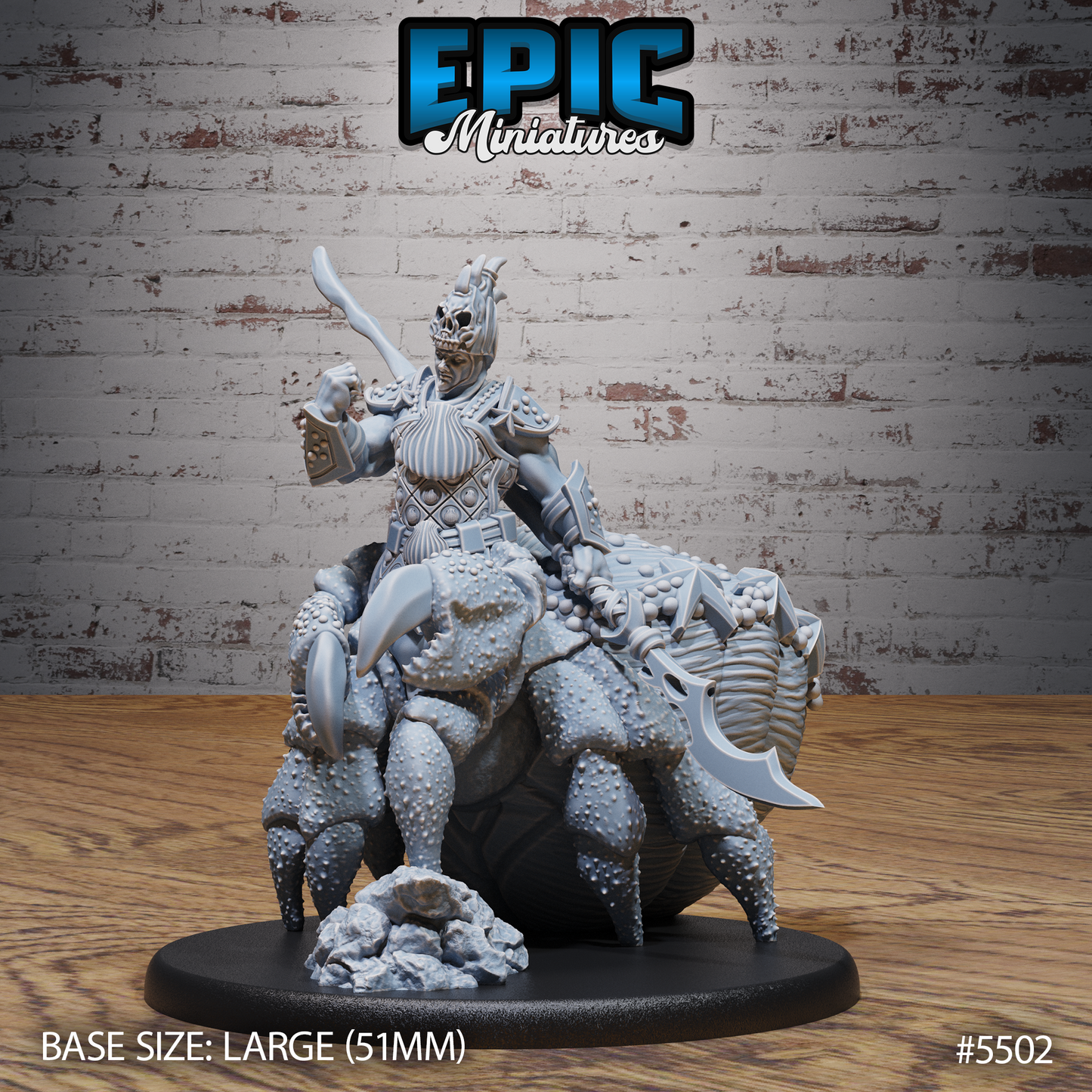 Hermit Crab Guard (3 Variants Available) - Epic Miniatures