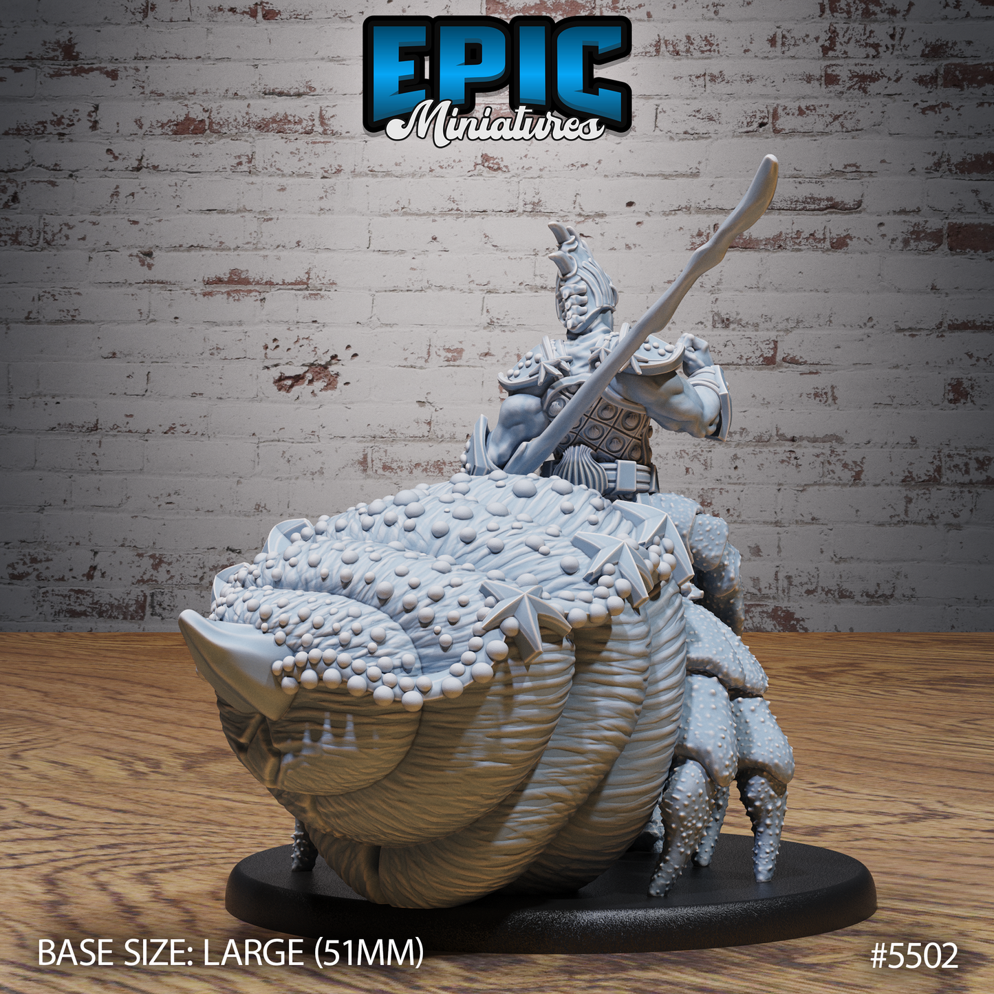 Hermit Crab Guard (3 Variants Available) - Epic Miniatures
