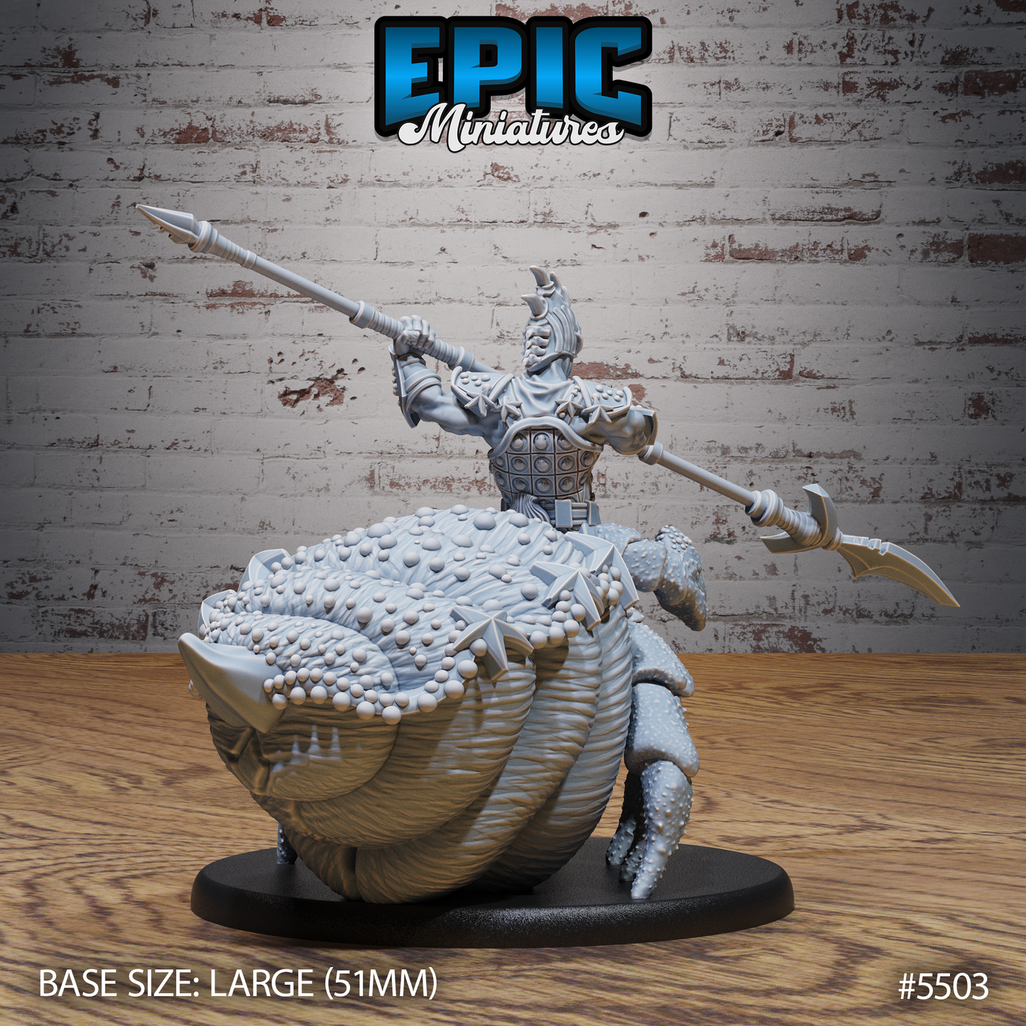 Hermit Crab Guard (3 Variants Available) - Epic Miniatures