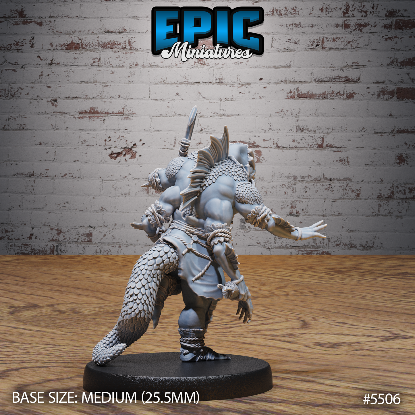 Fishfolk Vagabond (3 Variants Available) - Epic Miniatures