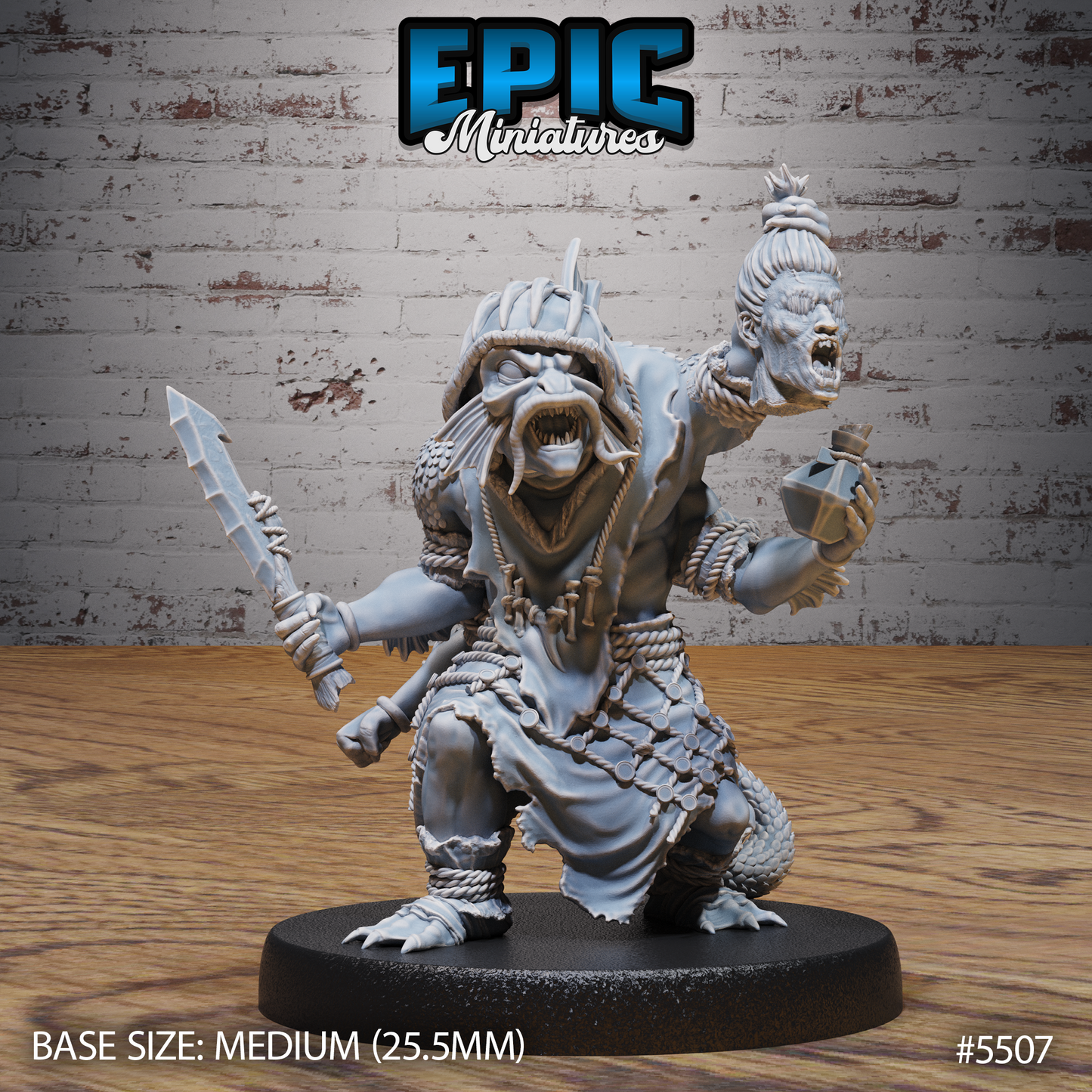 Fishfolk Vagabond (3 Variants Available) - Epic Miniatures