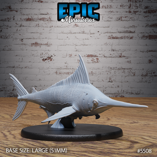Marlin Swordfish (2 Variants Available) - Epic Miniatures