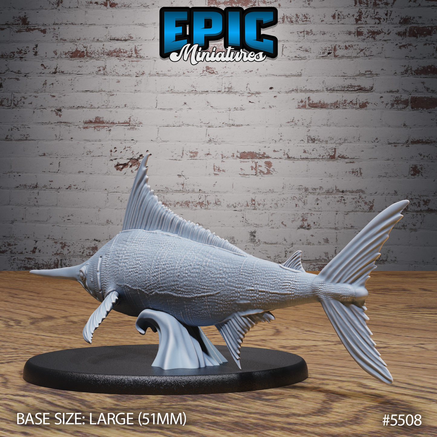 Marlin Swordfish (2 Variants Available) - Epic Miniatures