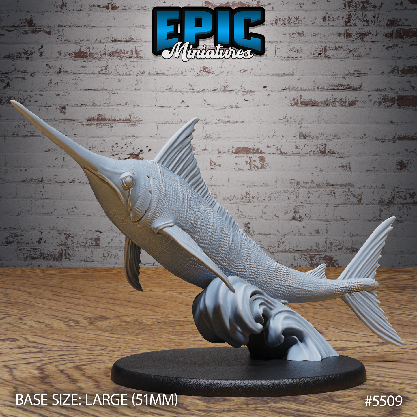 Marlin Swordfish (2 Variants Available) - Epic Miniatures