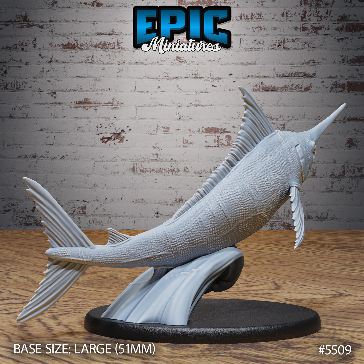 Marlin Swordfish (2 Variants Available) - Epic Miniatures