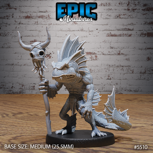 Fishfolk Warrior (3 Variants Available) - Epic Miniatures