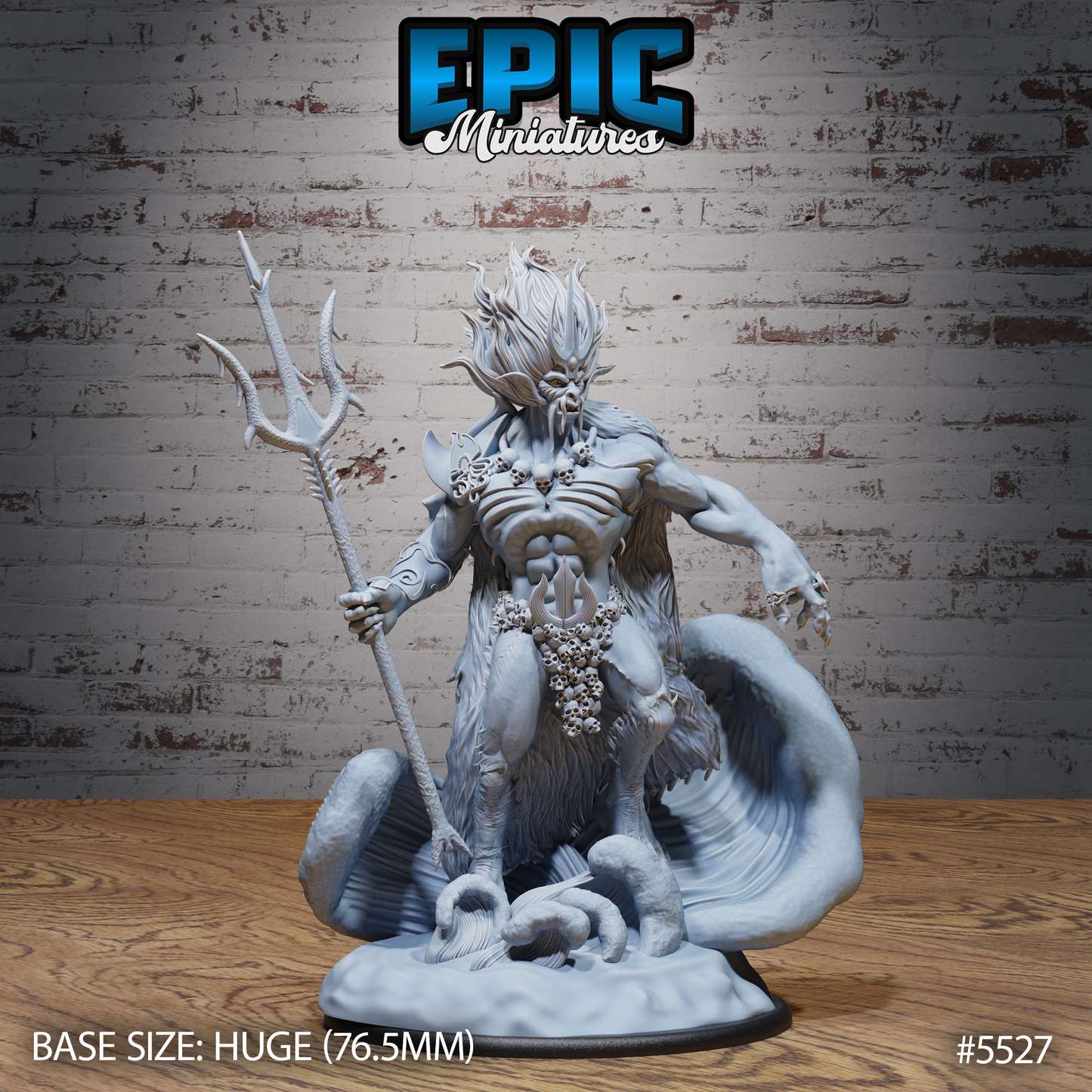 Deep Sea Lizard (3 Variants Available) - Epic Miniatures