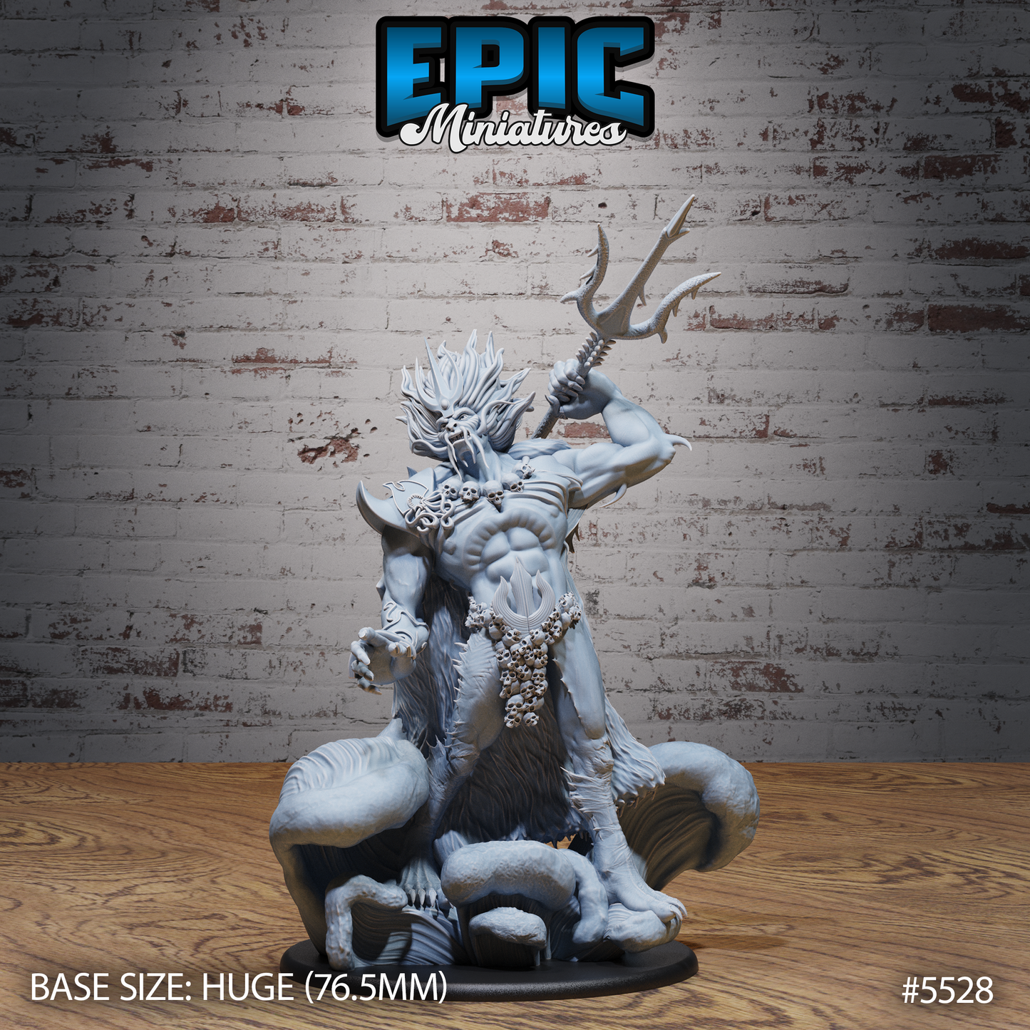 Deep Sea Lizard (3 Variants Available) - Epic Miniatures