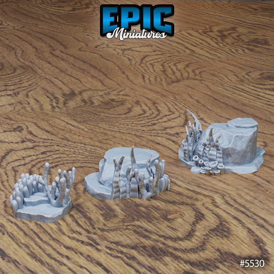 Underwater Scatter, Seaweeds (6 Variants Available) - Epic Miniatures