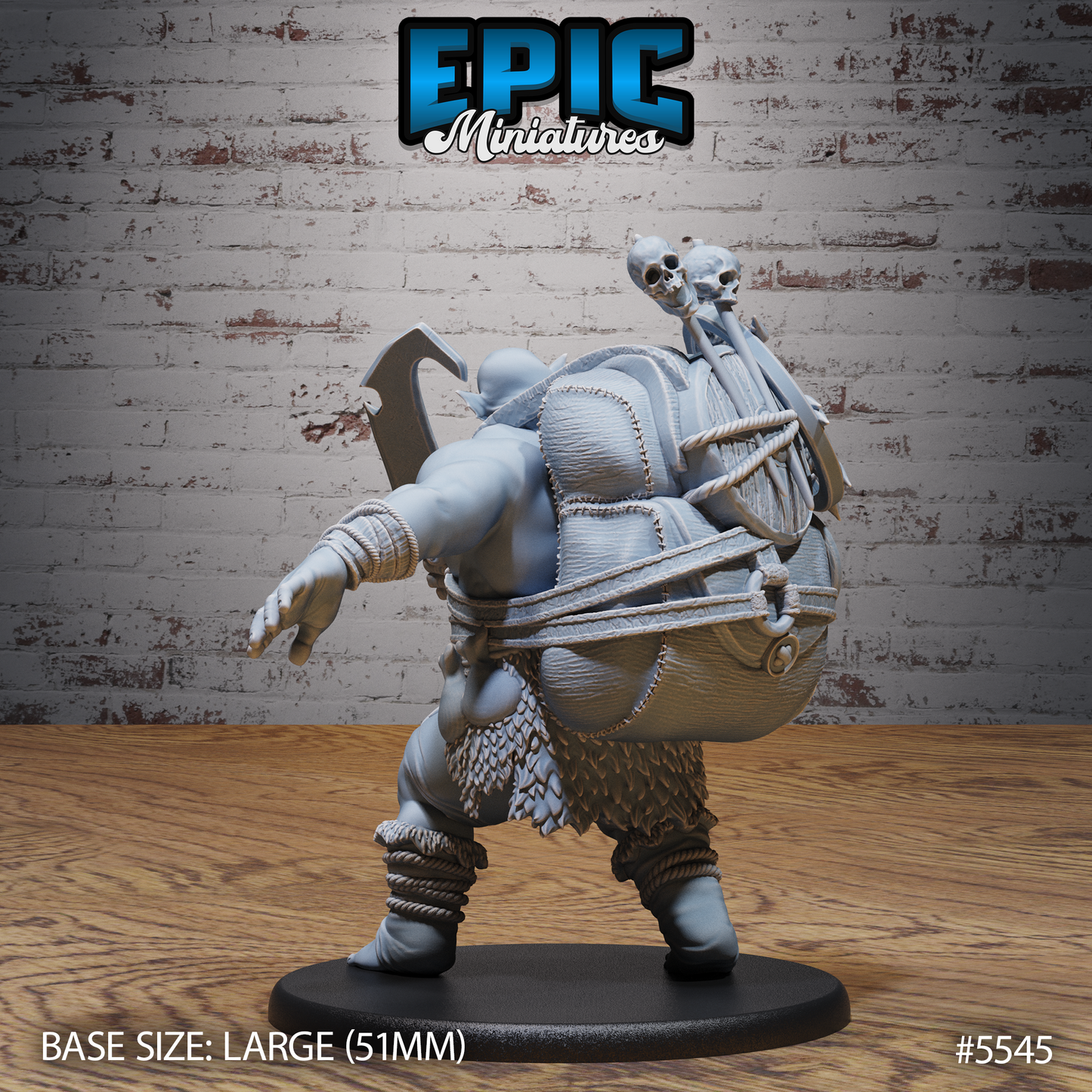 Ogre Butcher (3 Variants Available) - Epic Miniatures