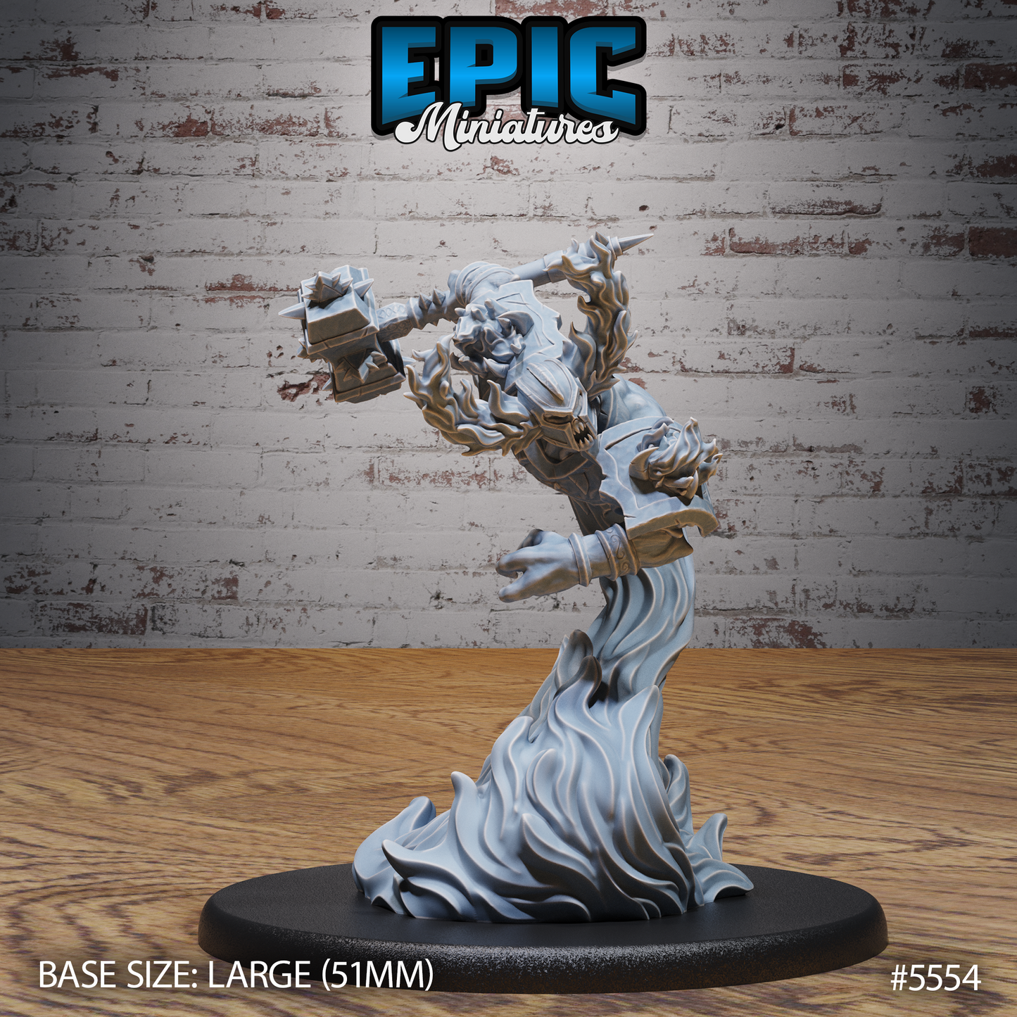 Hellfire Elemental (3 Variants Available) - Epic Miniatures