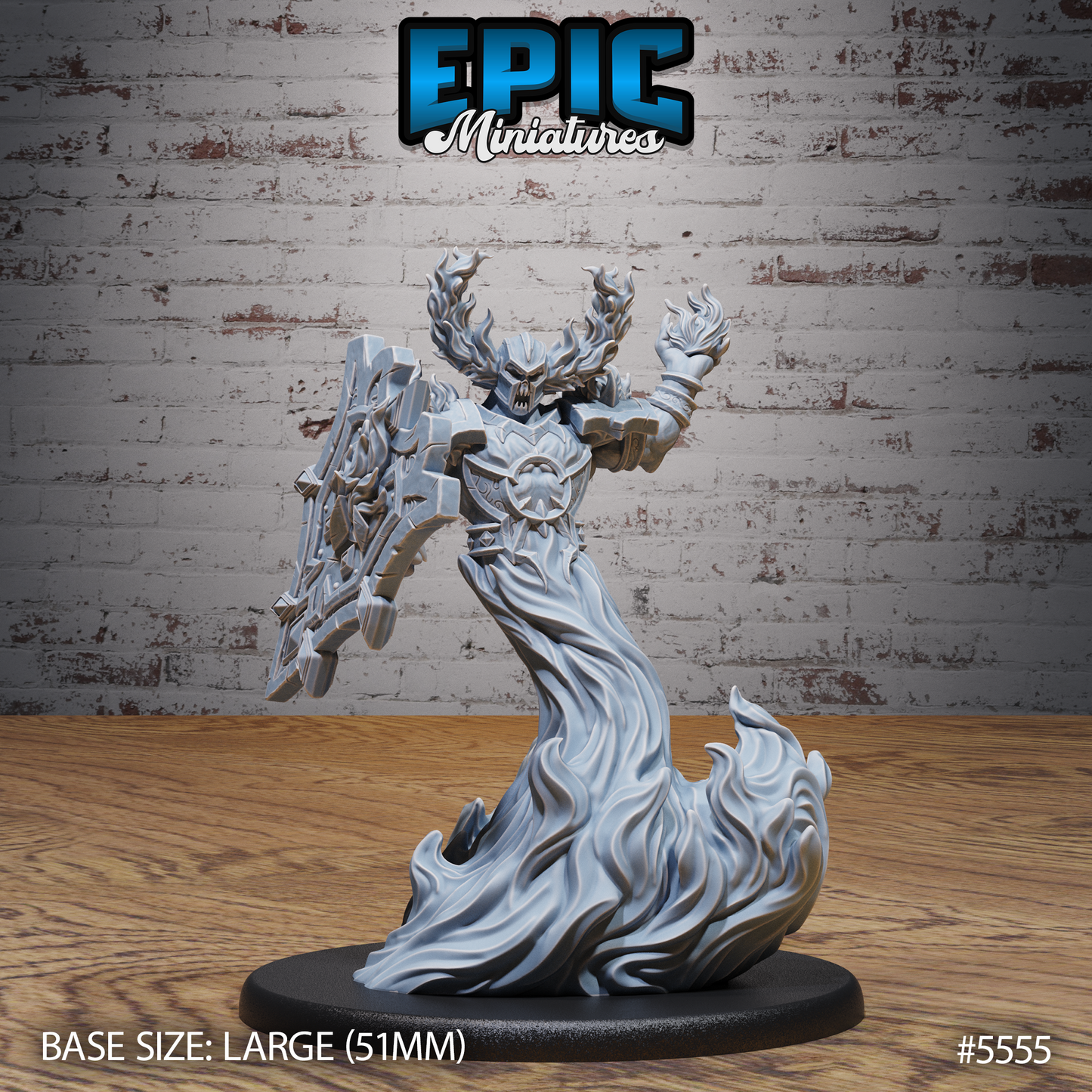 Hellfire Elemental (3 Variants Available) - Epic Miniatures