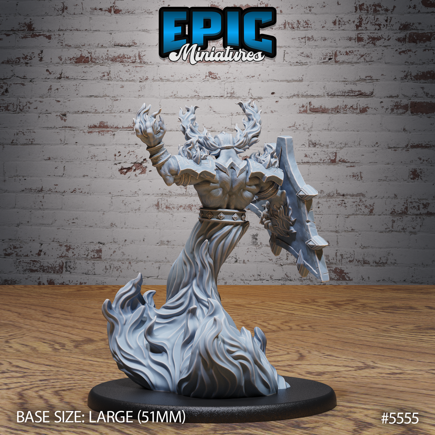 Hellfire Elemental (3 Variants Available) - Epic Miniatures