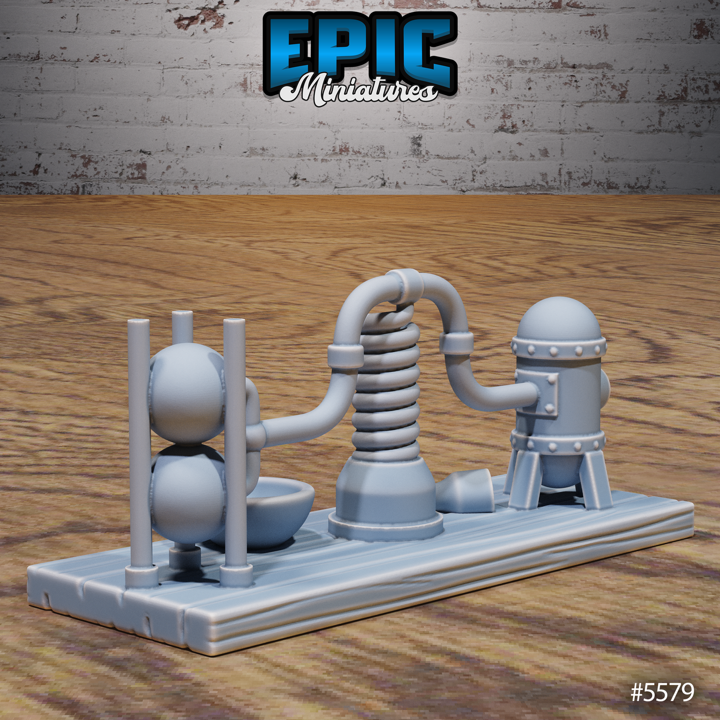 Witch Hut Terrain Scatter Set - Cauldrons and Alchemy (7 Variants Available) - Epic Miniatures